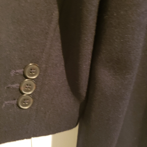 Tommy Hilfiger navy wool-blend coat - Picture 4 of 5